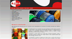 Desktop Screenshot of colorificioalba.it